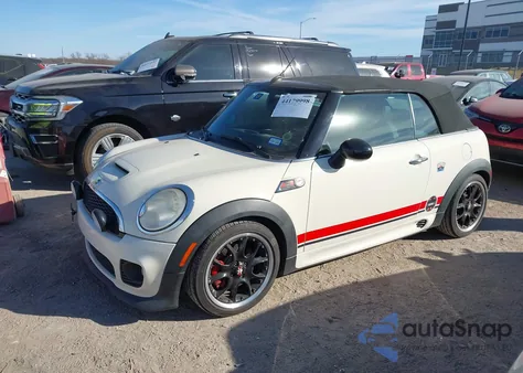 2010 Mini Cooper S из США, поврежденный, VIN WMWMS3C52ATY51251